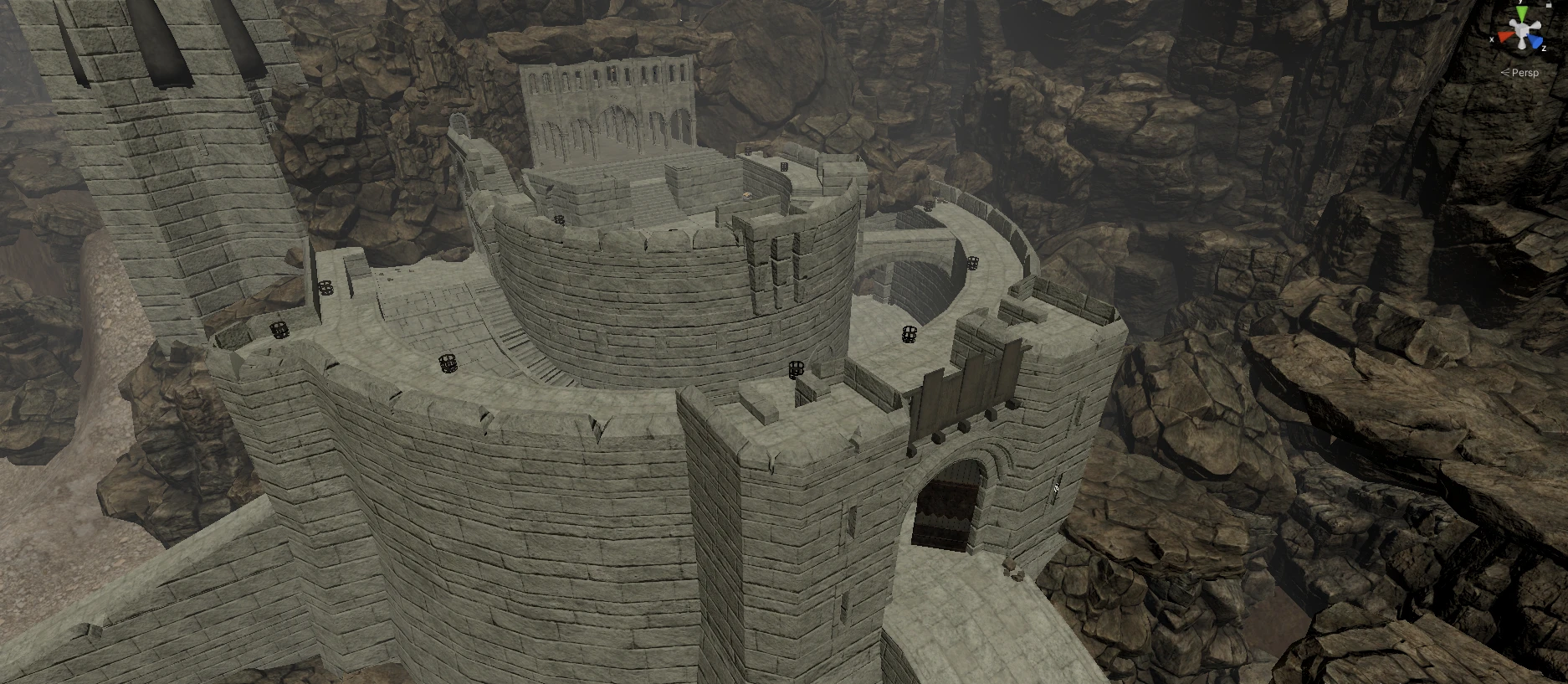 Helm's Deep close overview